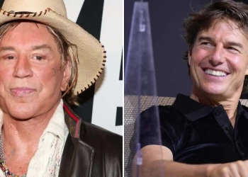 Mickey Rourke e Tom Cruise
(Foto: web)