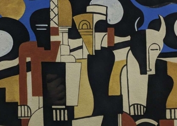 Fernand Léger (1881-1955), La creazione del mondo (1923, particolare)