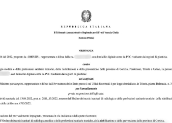 L'ordinanza del Tar Fvg su ricorso lavoratrice guarita ma non vaccinata
