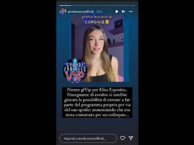 Elisa Esposito fuori dal GF Vip7, il motivo (Foto: Instagram)