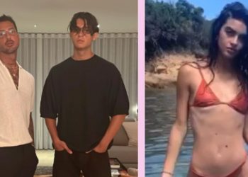 Fabrizio e Carlos Corona, Sara Barbieri (fonte: Instagram)