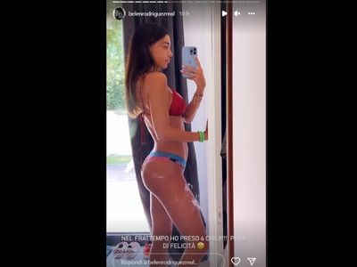 Belen Rodriguez raggiante su Instagram: lo scatto (Foto: Instagram)