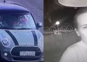 Frame dei video che incastrano Natalya Vovk. (Youtube)