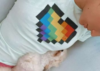 Dayane Mello e il cane Puffo (Instagram)