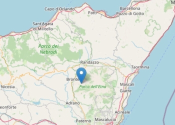 Terremoto oggi in provincia di Catania, 29 agosto 2022 (foto: INGV)