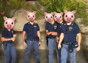 Fotomontaggio pubblicato su Instagram dal rapper Frah Quintale