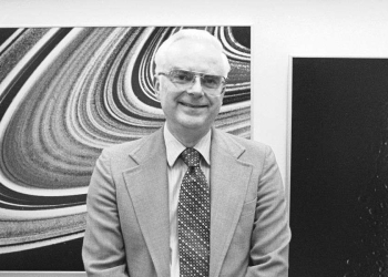 Frank Drake (1939-2022) nel 1983 (LaPresse)