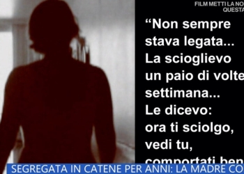 Avellino, segregata in casa per tre anni