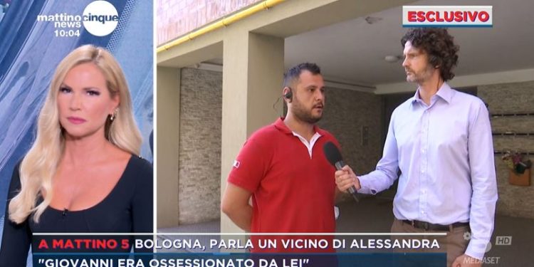 Il vicino di casa di Alessandra Matteuzzi a Mattino 5