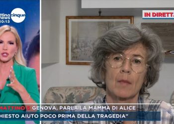 Alice Scagni, la mamma a Mattino Cinque