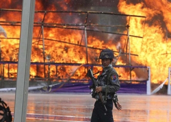 In Myanmar (LaPresse)