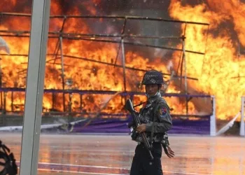 In Myanmar (LaPresse)