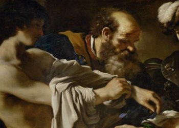 Guercino, Ritorno del figliol prodigo (1619, particolare)