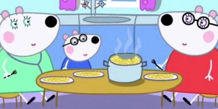 Peppa Pig e l'episodio con le due mamme