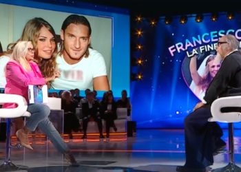 Roberto D'Agostino a Domenica In su Totti e Ilary Blasi