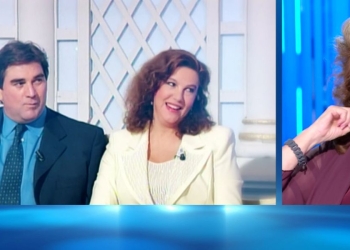 Stefania Sandrelli e Giovanni Soldati (Ra1, diretta Domenica In)