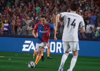 Ted Lasso e l'Afc Richmond in Fifa 23 (screen da Youtube)