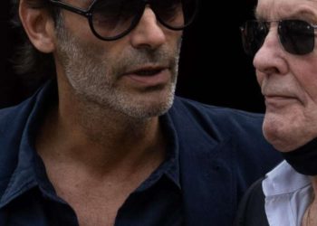 Anthony Delon e il padre
(Foto: web)