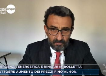 Davide Tabarelli a Mattino 5