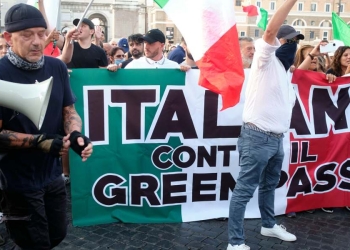 corteo no green pass