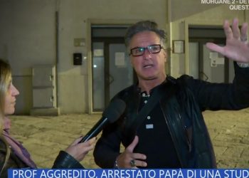 Il professore picchiato a Bari (Rai 1, diretta La Vita in Diretta)