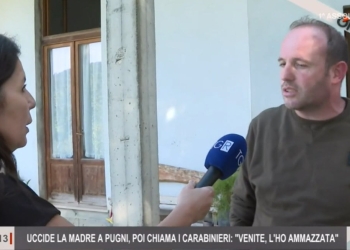 Alfredo, nipote vittima matricidio Subbiaco (Ore 14, 2022)