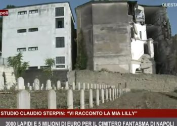 Il cimitero fantasma di Napoli, a Poggioreale vicino alla cappella della resurrezione, crollata lunedì (Rai 2, diretta Ore 14)