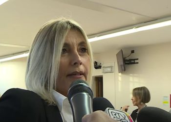 Sabrina Landucci dopo la sentenza contro Mario Cipollini (Youtube)