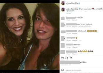 Antonella Fiordelisi e la sorella
(Foto: web)