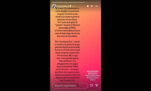 Eva Grimaldi si scusa con Elenoire Ferruzzi (Foto: Instagram)