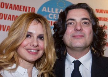 Debora Caprioglio e Angelo Maresca (LaPresse)