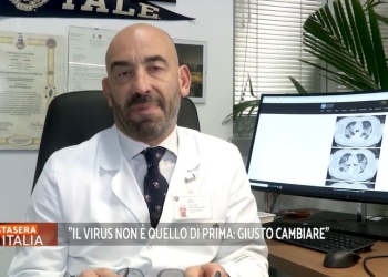 Matteo Bassetti a Stasera Italia