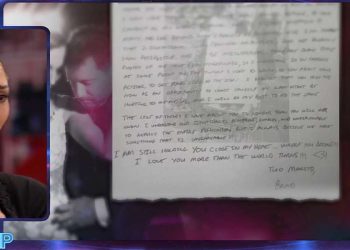 Giaele De Donà, lettera dal marito Bradford