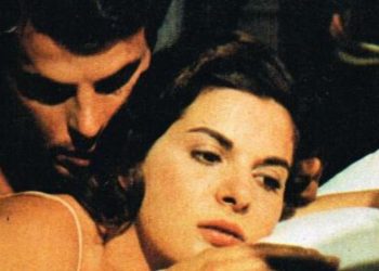 Michela Placido e la sua prima moglie Simonetta Stefanelli in "Peccati in famiglia" (Wikipedia)