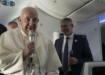 Conferenza stampa Papa