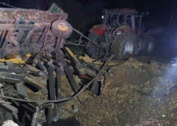 Missili caduti sulla Polonia (Foto da Twitter)