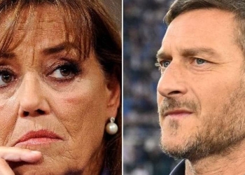 Annamaria Bernardini De Pace e Francesco Totti
(Foto: web)