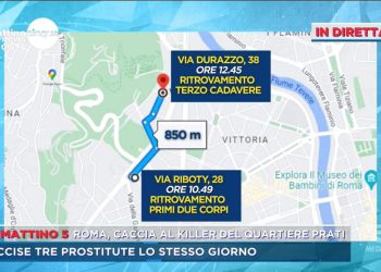 Prostitute uccise a Roma, gli aggiornamenti da Mattino Cinque