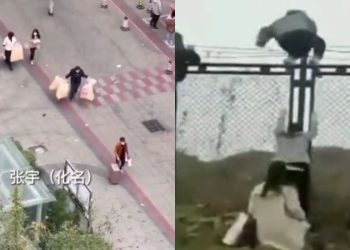 I video della maxi fuga dallo stabilimento Foxconn in cui si assemblano gli iPhone (Twitter)