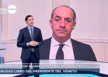 Luca Zaia a Mattino Cinque
