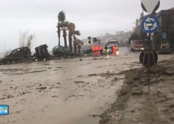 Frana a Ischia, screen da Youtube