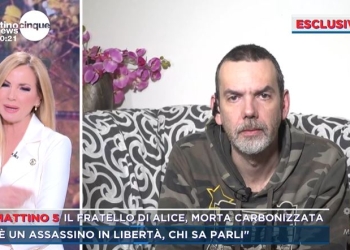 Alice Neri, il fratello Matteo a Mattino Cinque