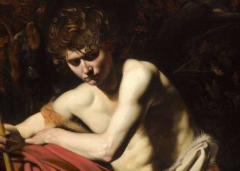 Caravaggio, Giovanni Battista (1604, particolare; Kansas City)