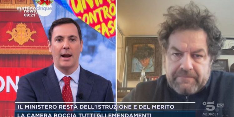 Andrea Sales a Mattino5