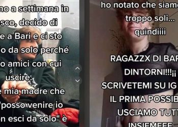 Il 18enne che ha lanciato l'appello su Tiktok (Tiktok)