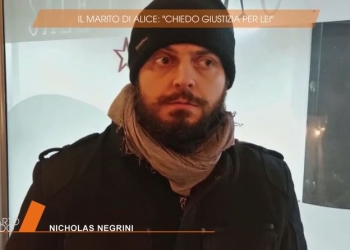 Alice Neri, il marito Nicholas a Quarto Grado