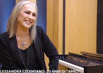 Alessandra Celentano a "Verissimo"