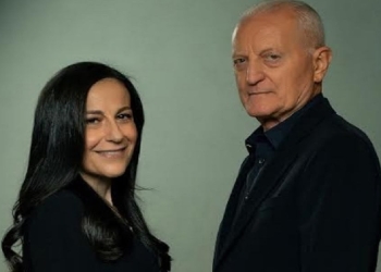 Santo Versace e la moglie Francesca De Stefano