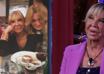 Wilma Goich e la foto della figlia Susanna Vianello col nipote