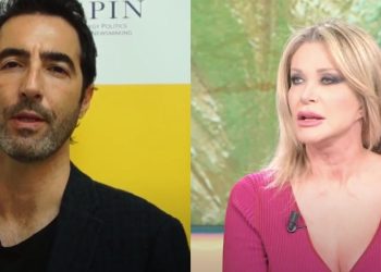 Alessandro Antinelli e Paola Ferrari (Youtube)